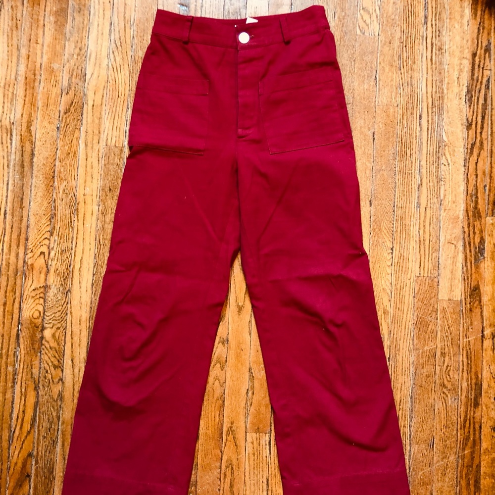 Red Horses Atelier High Waisted Trousers